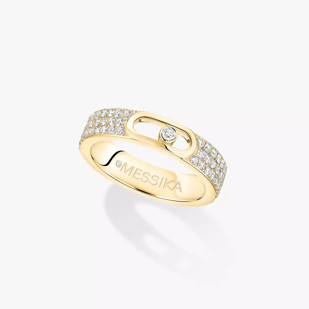 [Triumph Jewelry]Move Joaillerie Pave_ Diamond Wedding Ring