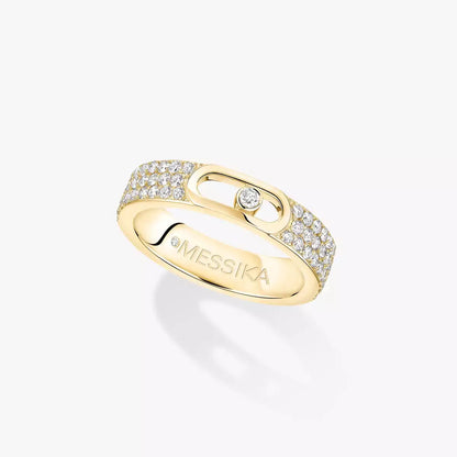 [Triumph Jewelry]Move Joaillerie Pave_ Diamond Wedding Ring