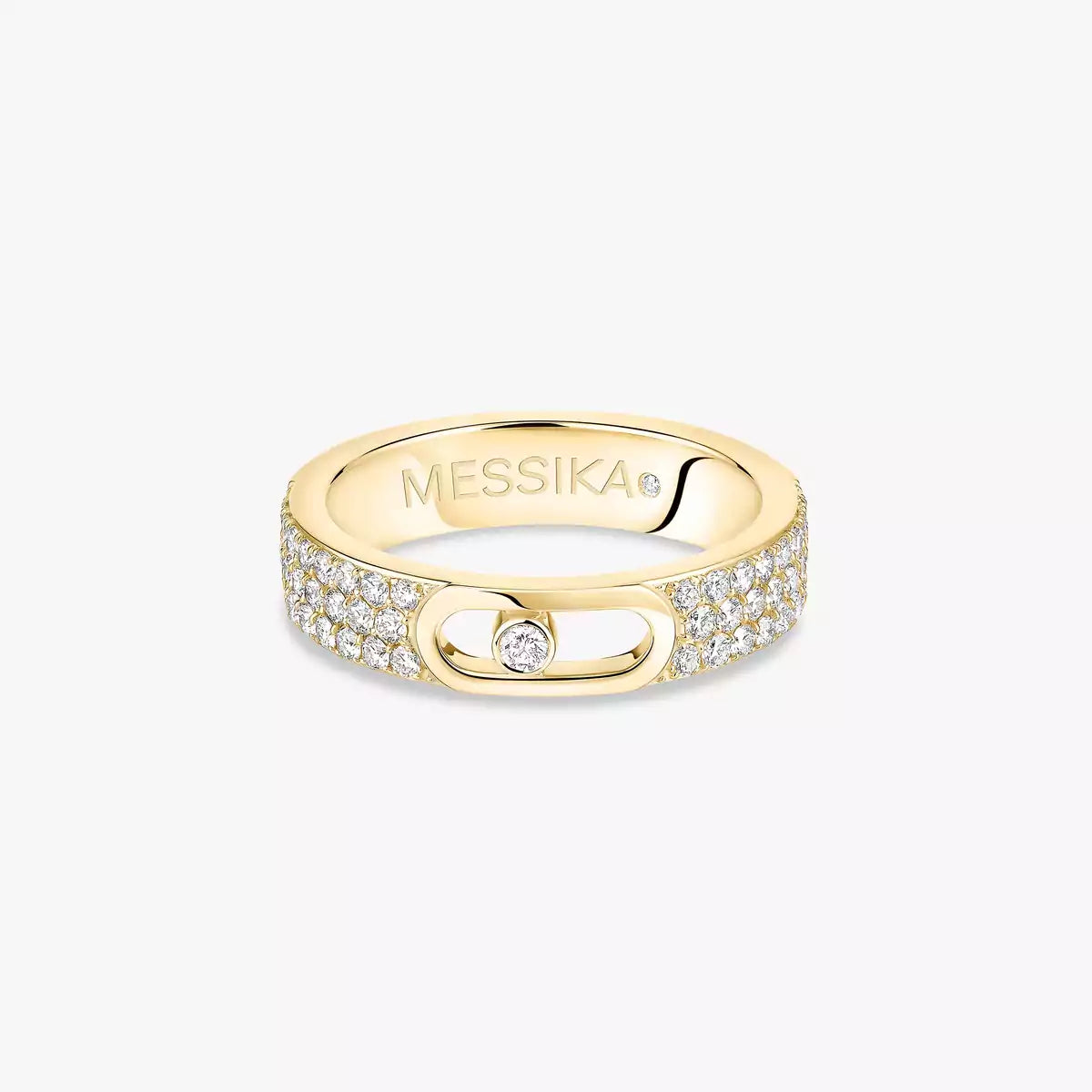 [Triumph Jewelry]Move Joaillerie Pave_ Diamond Wedding Ring