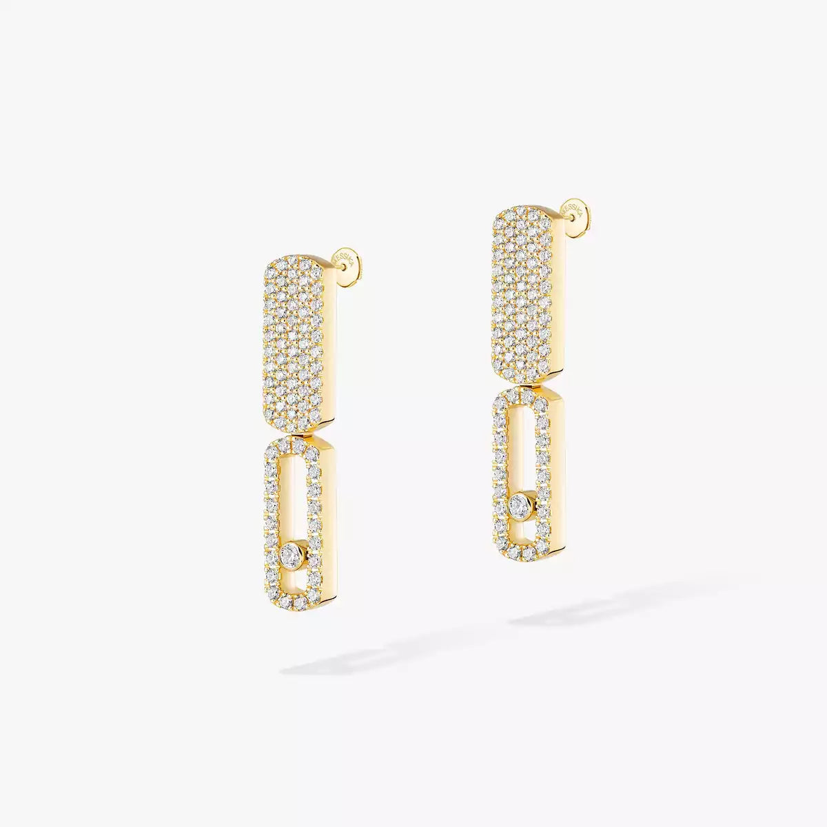 [Triumph Jewelry]Imperial Move SM Diamond Earrings