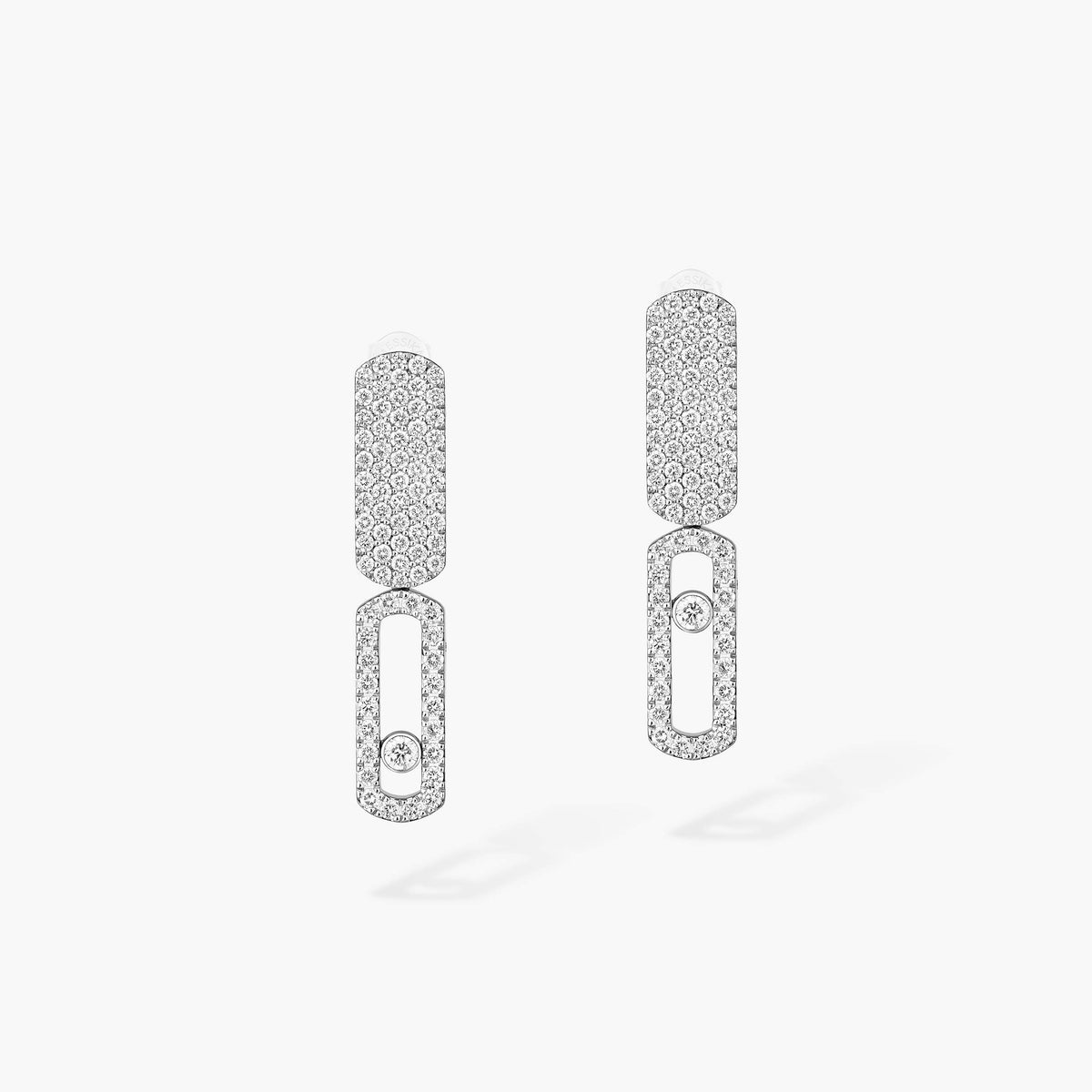 [Triumph Jewelry]Imperial Move SM Diamond Earrings