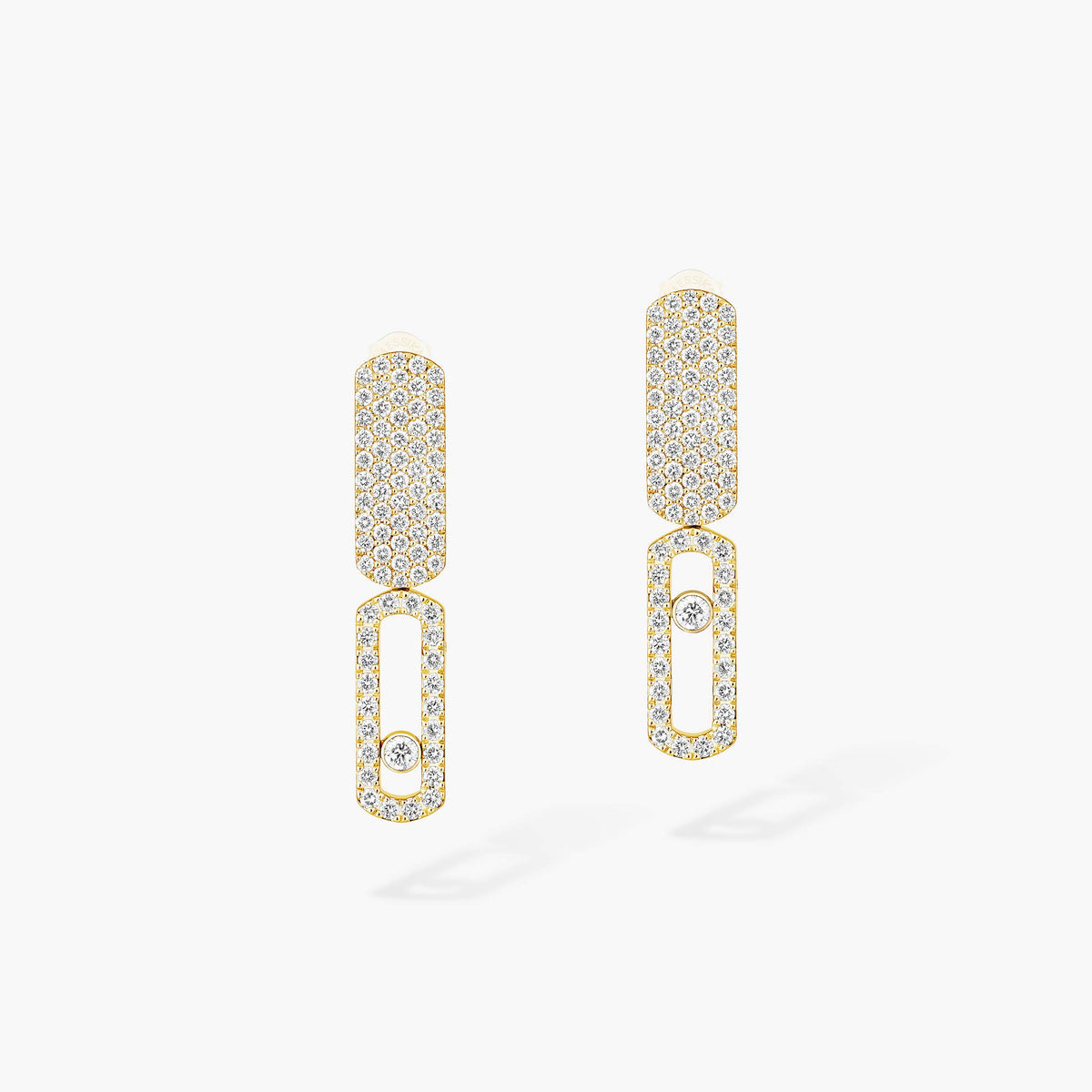 [Triumph Jewelry]Imperial Move SM Diamond Earrings