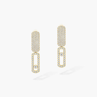 [Triumph Jewelry]Imperial Move SM Diamond Earrings