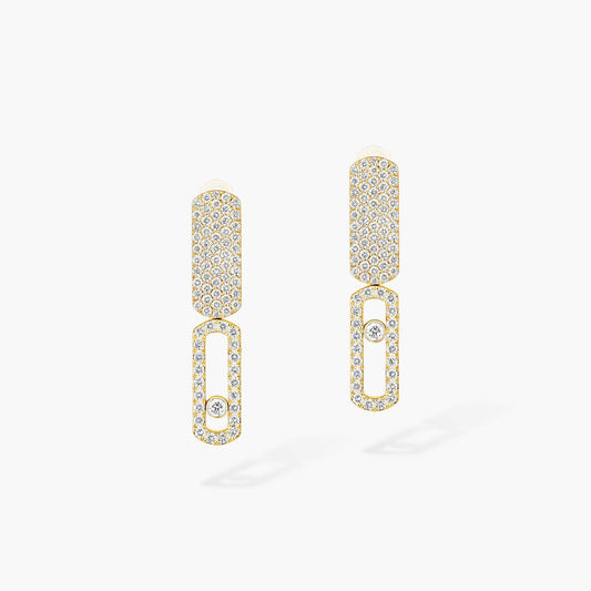 [Triumph Jewelry]Imperial Move SM Diamond Earrings