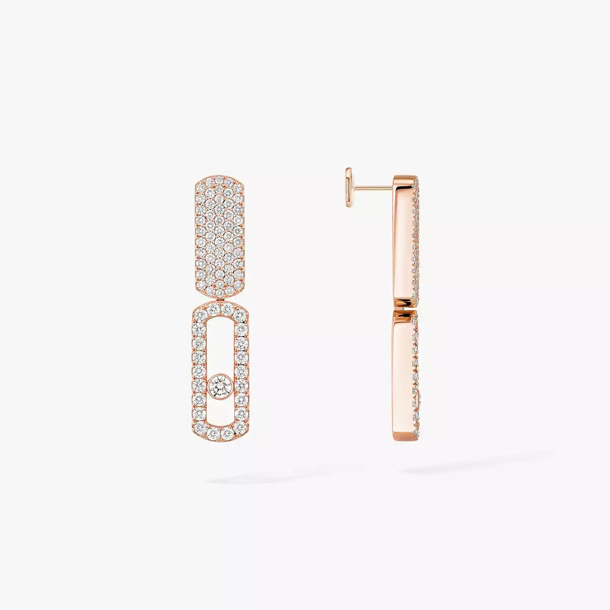 [Triumph Jewelry]Imperial Move SM Diamond Earrings