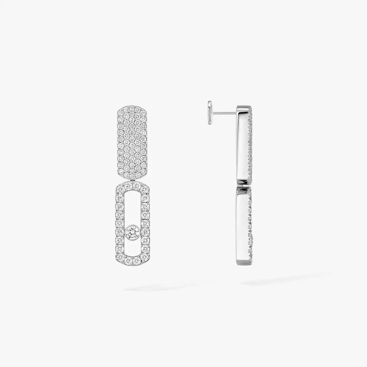 [Triumph Jewelry]Imperial Move SM Diamond Earrings