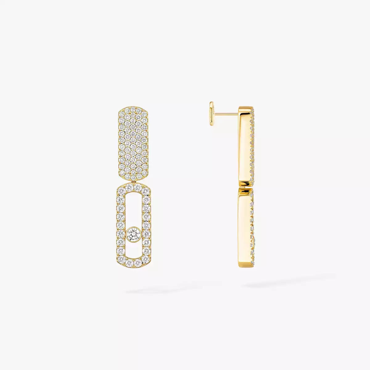 [Triumph Jewelry]Imperial Move SM Diamond Earrings