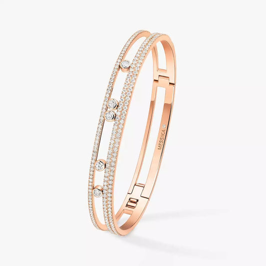 [Triumph Jewelry]Move Romane pavé bangle