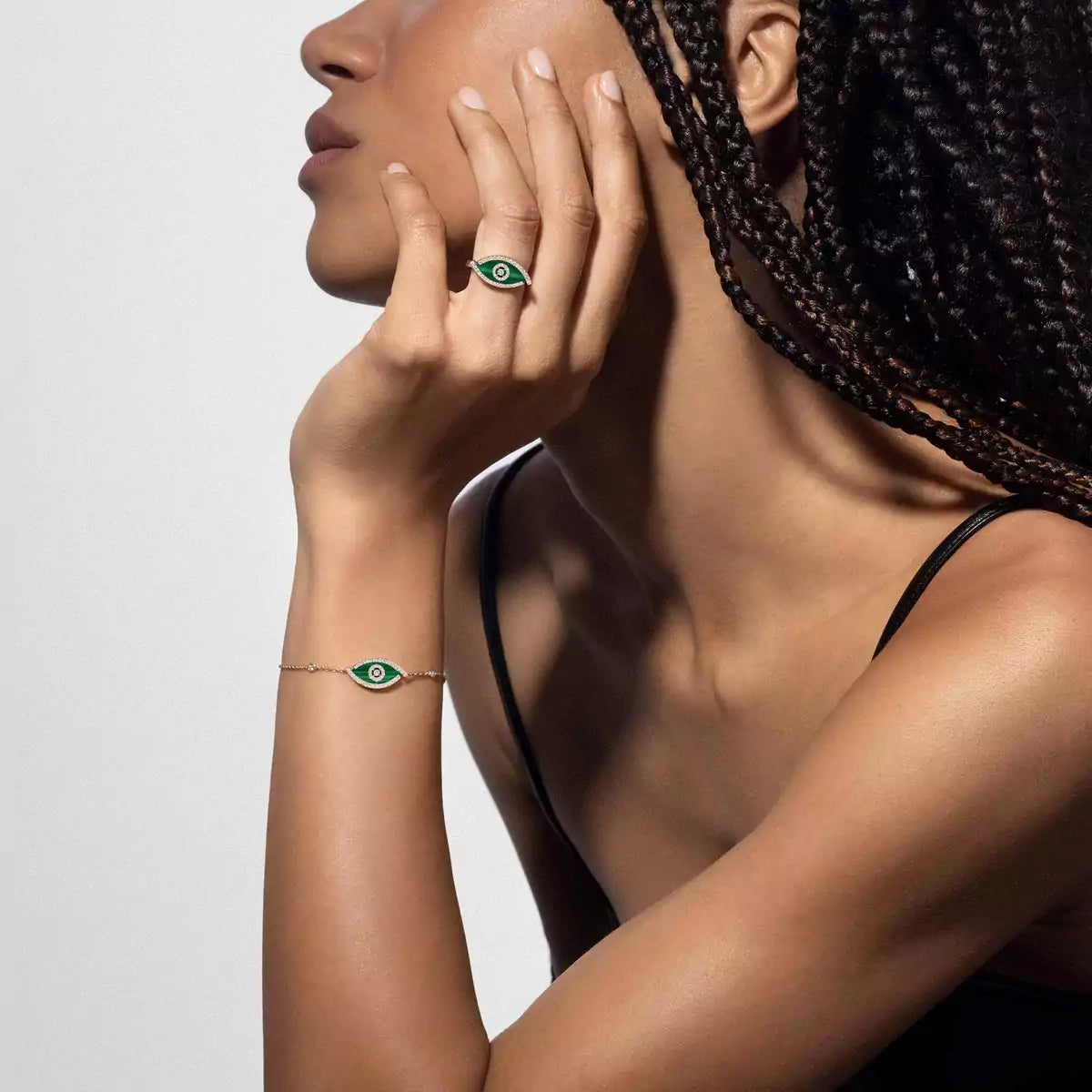 [Triumph Jewelry]Lucky Eye Diamond Bracelet