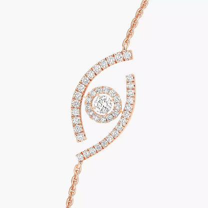[Triumph Jewelry]Lucky Eye Pave-Set Diamond Bracelet