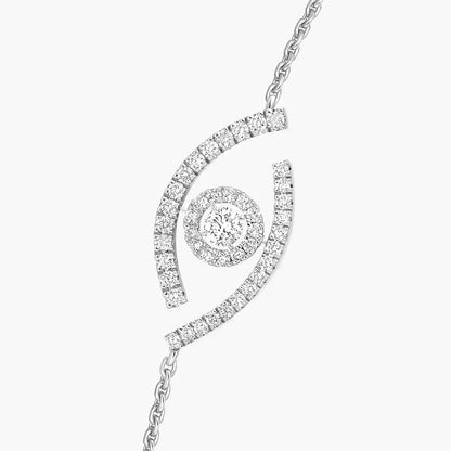 [Triumph Jewelry]Lucky Eye Pave-Set Diamond Bracelet