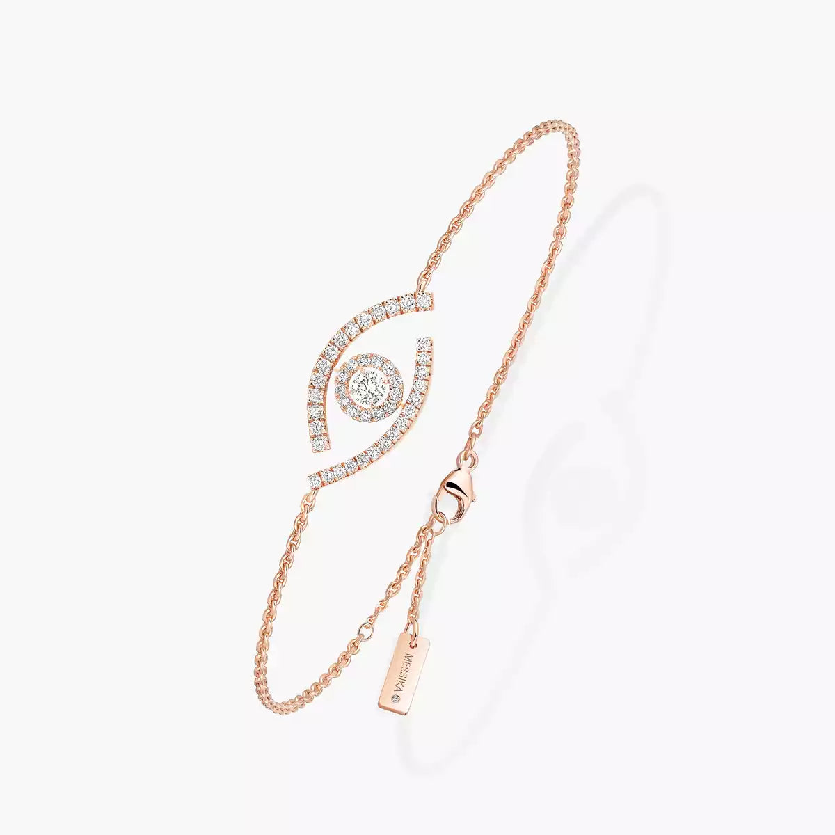 [Triumph Jewelry]Lucky Eye Pave-Set Diamond Bracelet