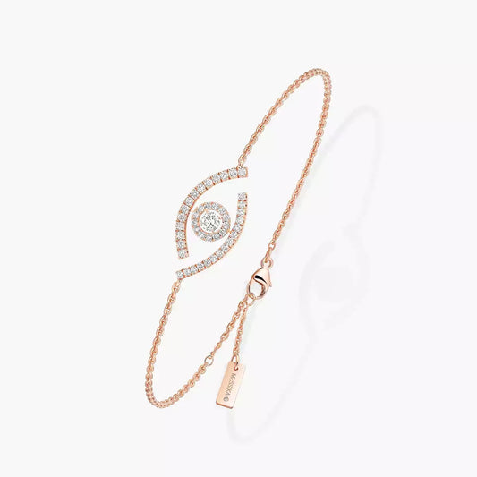 [Triumph Jewelry]Lucky Eye Pave-Set Diamond Bracelet