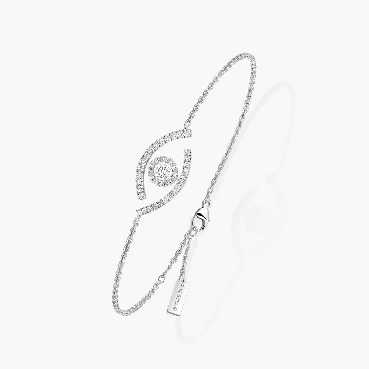 [Triumph Jewelry]Lucky Eye Pave-Set Diamond Bracelet