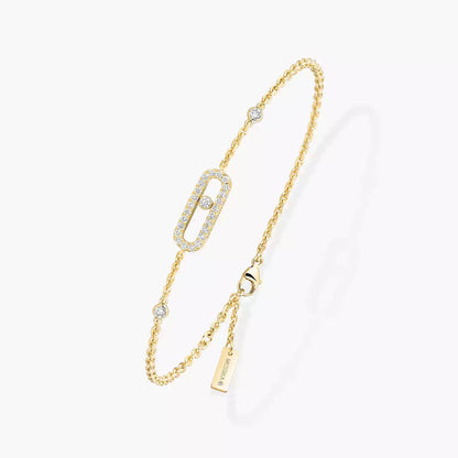[Triumph Jewelry]Move Uno Diamond Bracelet