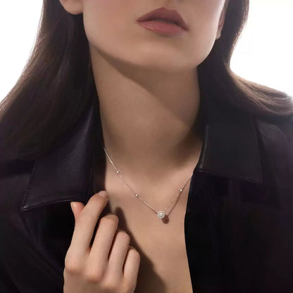 [Triumph Jewelry]Diamond Necklace 0,20ct Brilliant Shape Joy