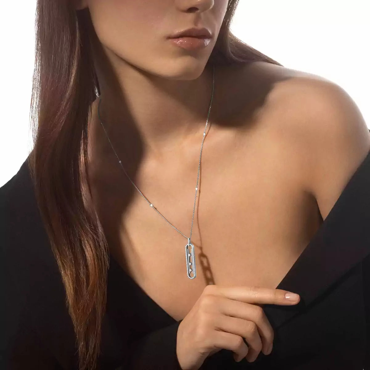 [Triumph Jewelry]Diamond Necklace Move 10Th