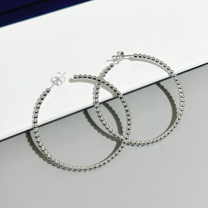 [Triumph Jewelry] SMOOTH BEAD STUD EARRINGS