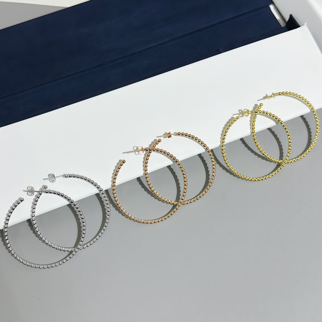 [Triumph Jewelry] SMOOTH BEAD STUD EARRINGS