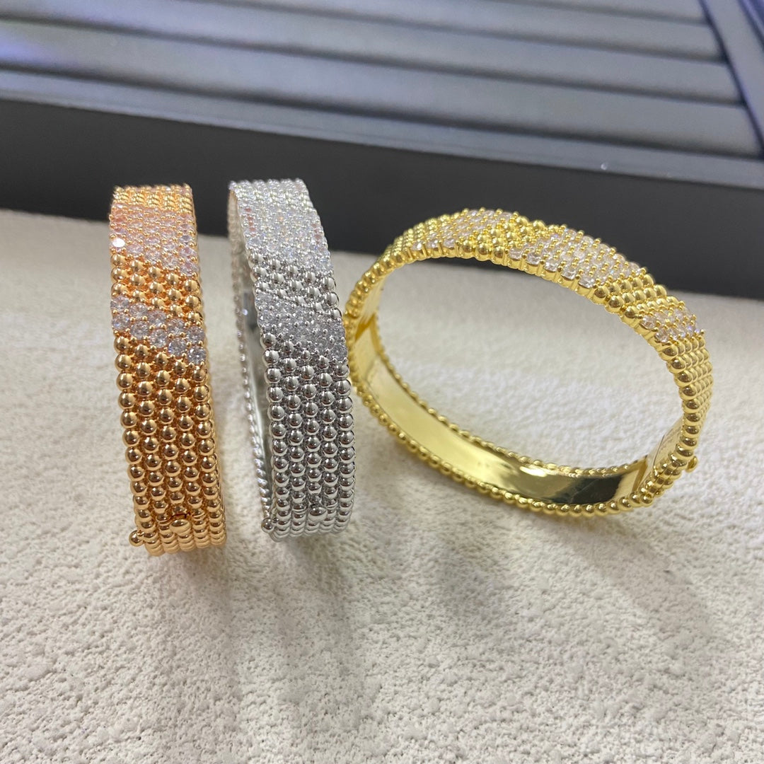 [Triumph Jewelry]  FIVE-ROW DIAMOND BRACELET