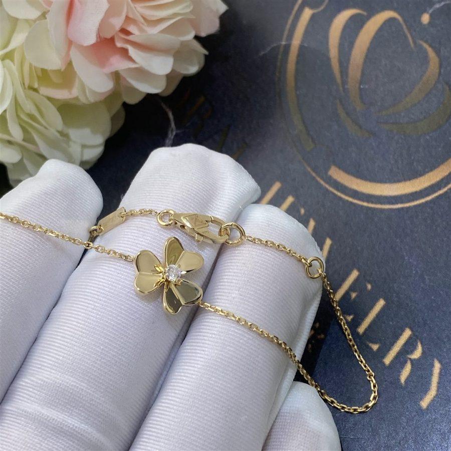 [Triumph Jewelry]FRIVOLE GOLD FLOWER BRACELET