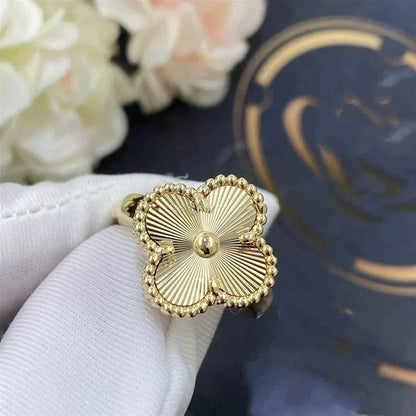 [Triumph Jewelry]CLOVER GOLD RING