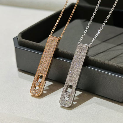 [Triumph Jewelry]MY FIRST DIAMOND PAVED NECKLACE