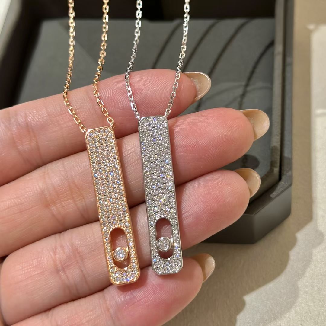 [Triumph Jewelry]MY FIRST DIAMOND PAVED NECKLACE
