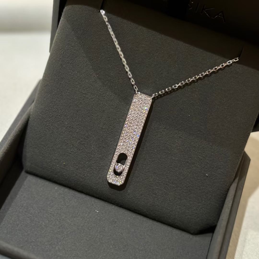 [Triumph Jewelry]MY FIRST DIAMOND PAVED NECKLACE