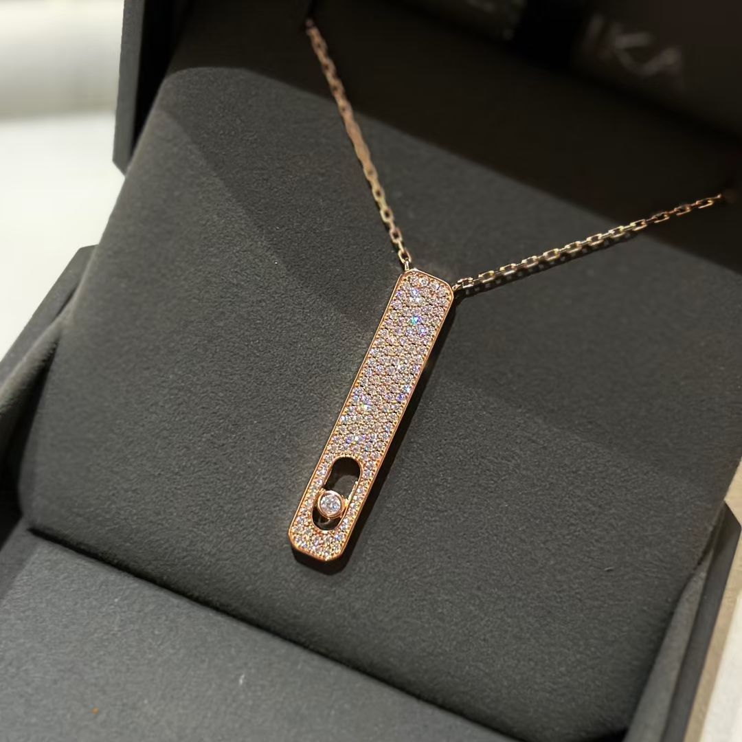 [Triumph Jewelry]MY FIRST DIAMOND PAVED NECKLACE