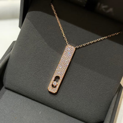 [Triumph Jewelry]MY FIRST DIAMOND PAVED NECKLACE