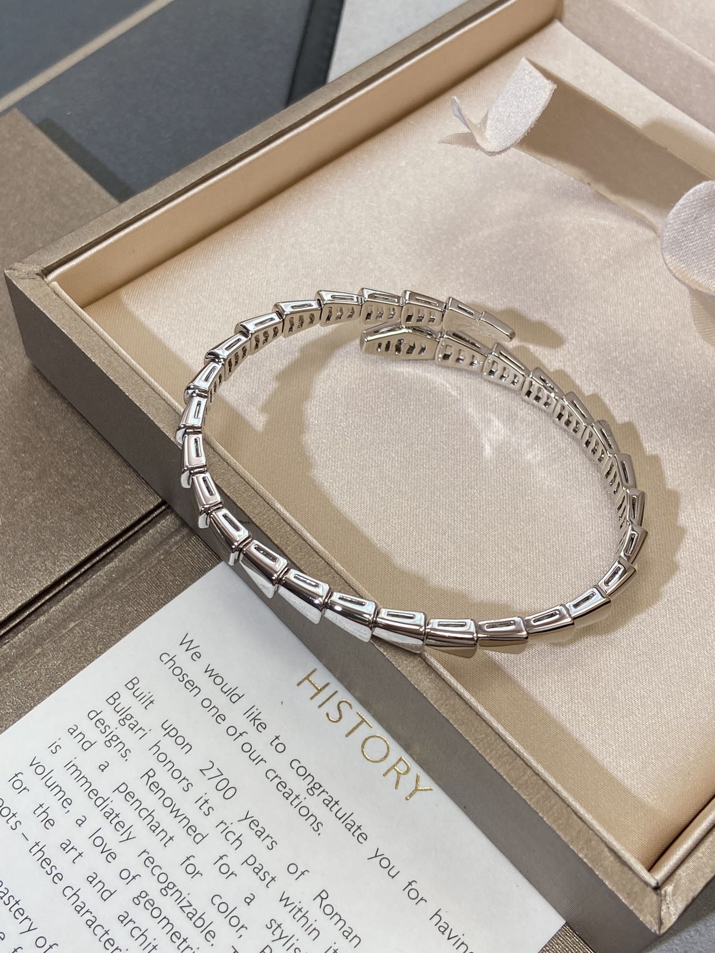 [Triumph Jewelry]SERPENTI VIPER SILVER BRACELET