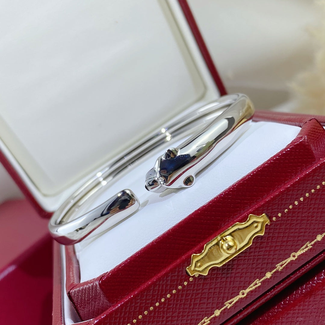 [Triumph Jewelry]PANTHERE SILVER OPEN BRACELET